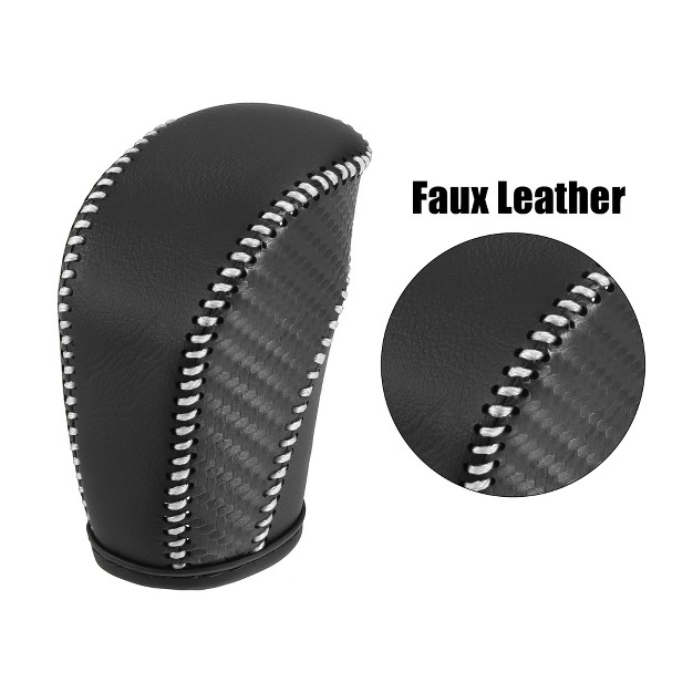 Unique Bargains Car Faux Leather Gear Shift Knob Cover For Volkswagen Jetta 2011 2019