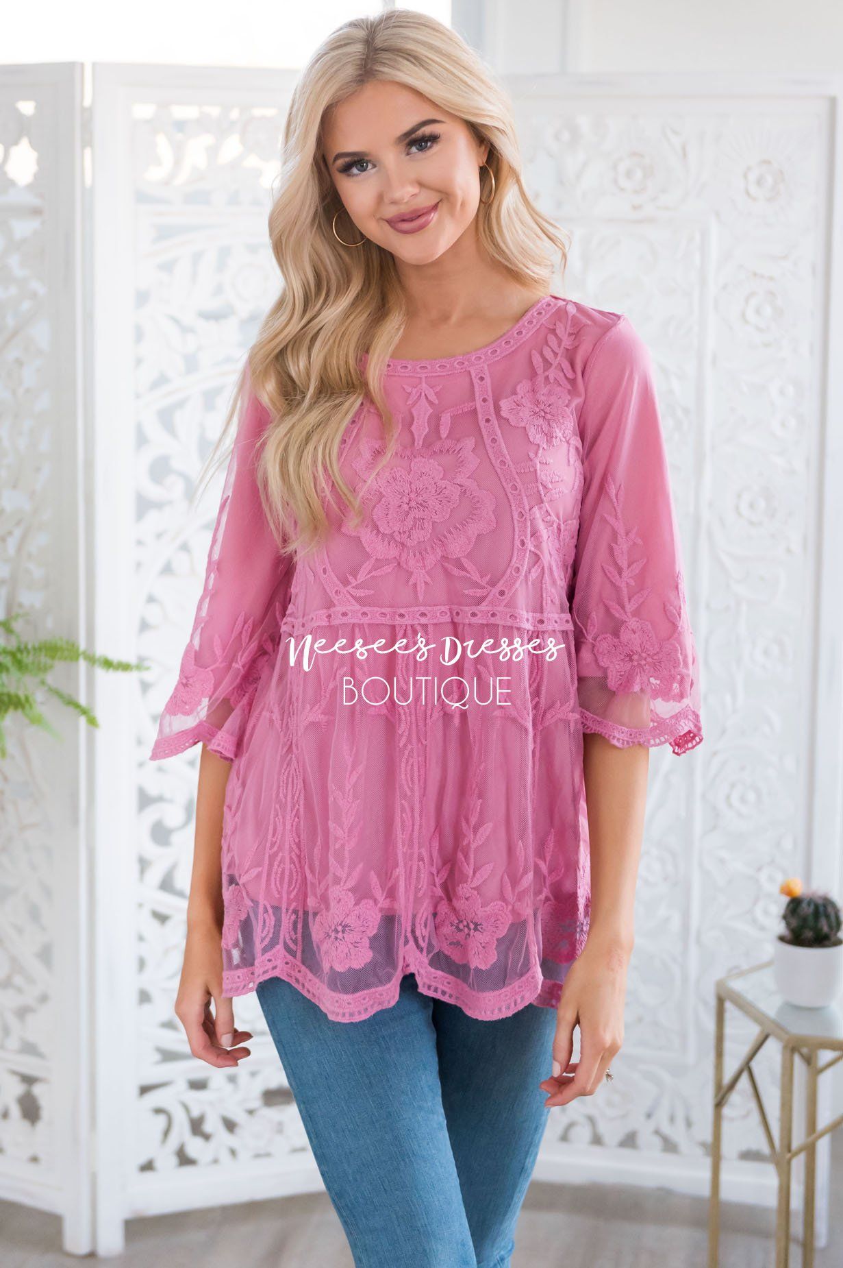 Day Dreamer Lace Blouse