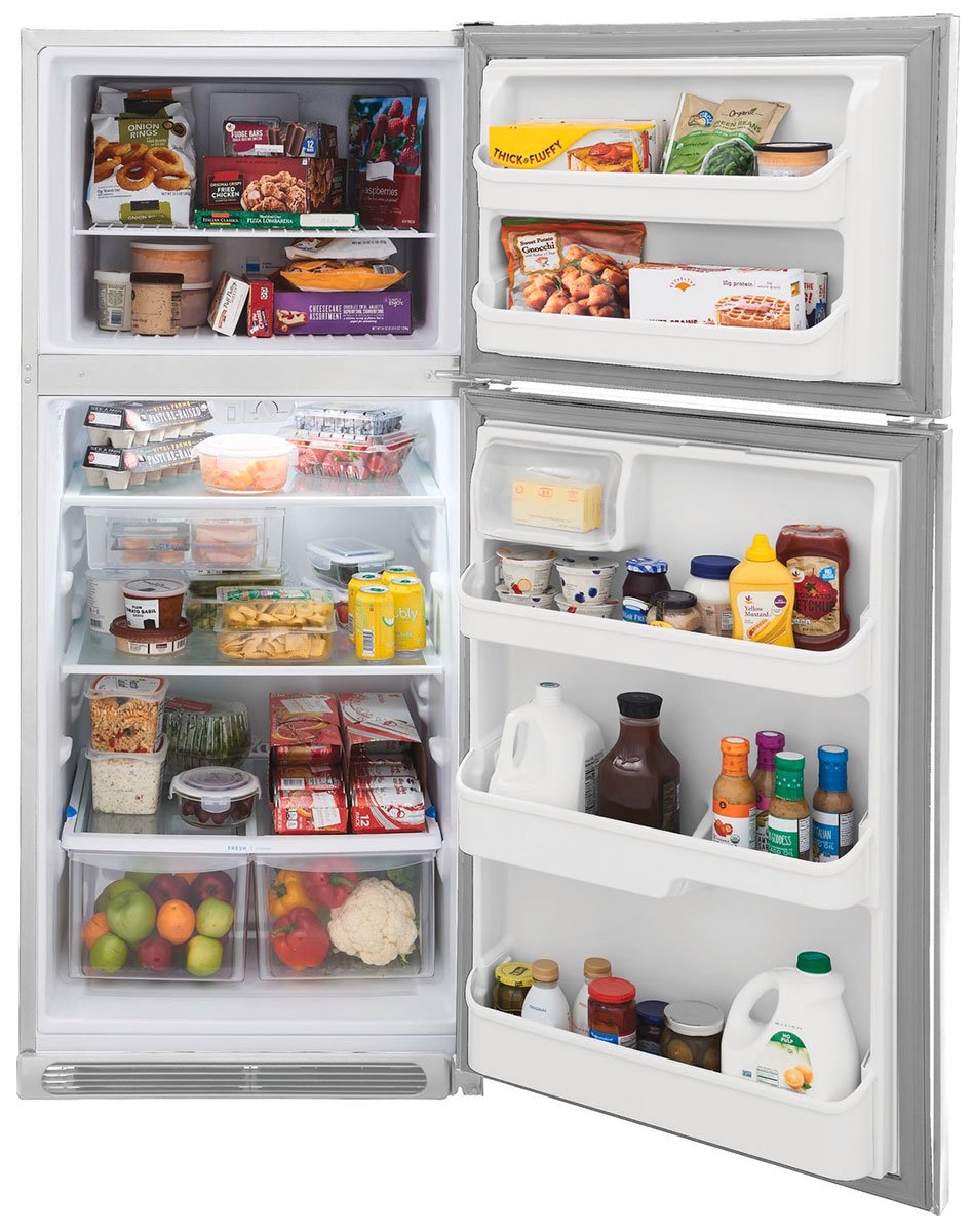 Frigidaire 20.5 Cu. Ft. White Top Freezer Refrigerator