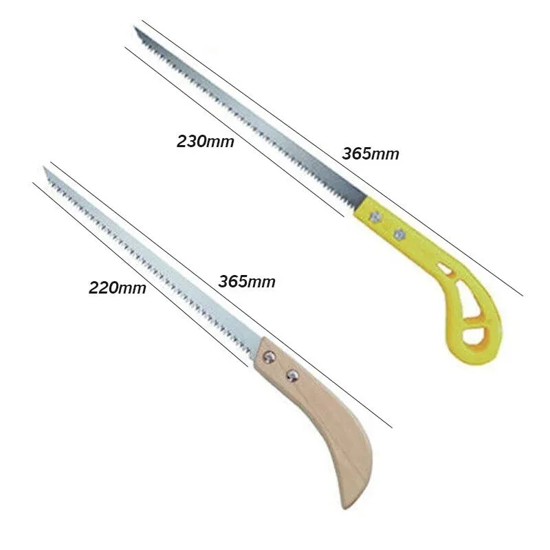 Household Hand Saw 9 Inch Pruning Saw with Non Slip Handle Mini Tree Pruning Saw Tool