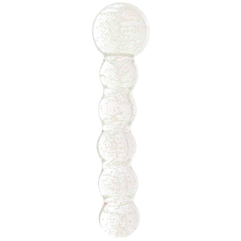 Whipsmart Glow In The Dark Beaded Glass Dildo