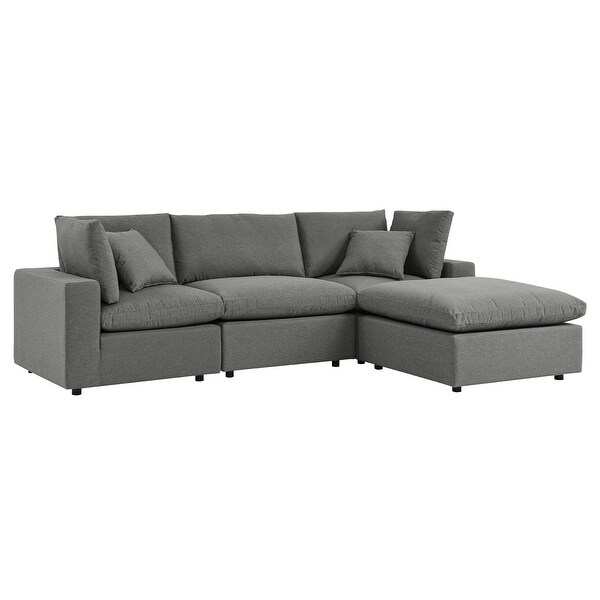 Commix 4Piece Outdoor Patio Sectional Sofa