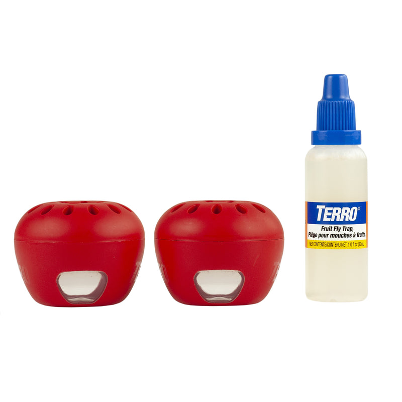 TERRO FRUIT FLY TRAP 2PK