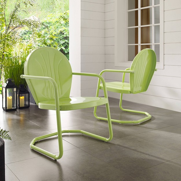 Griffith Metal Chair Key Lime Crosley