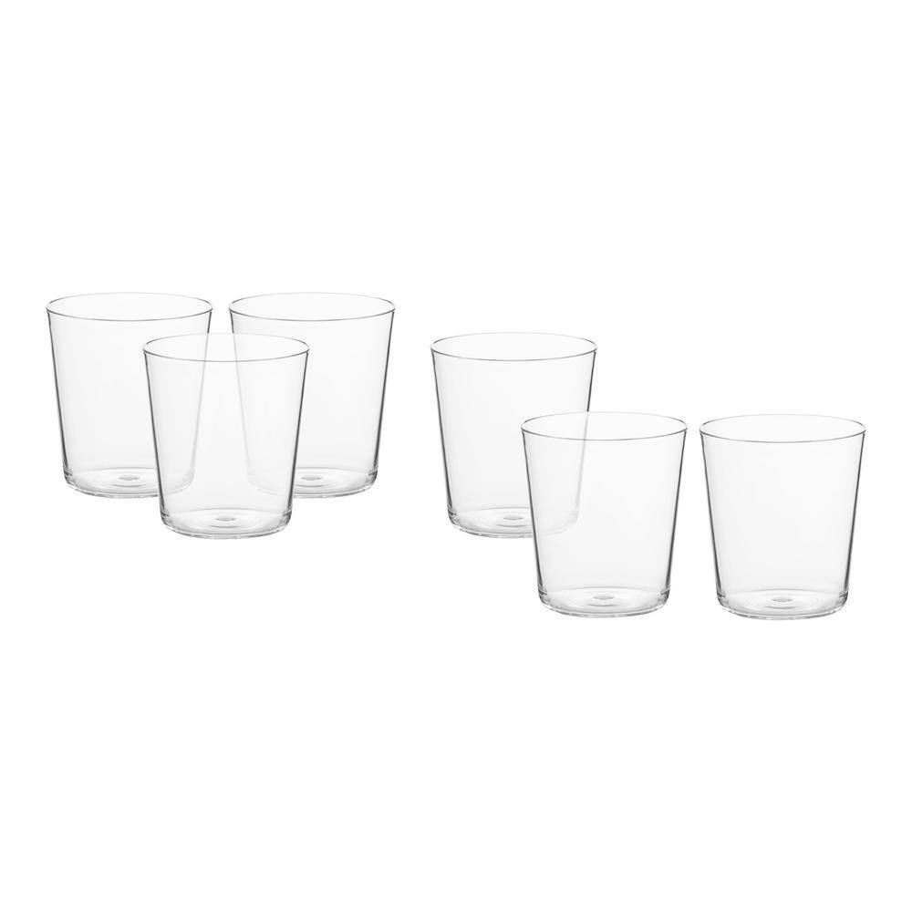 Home Decorators Collection Modern Short Acrylic Drink Tumbler - 16 oz. (Set of 6) PSPDF159DCLR