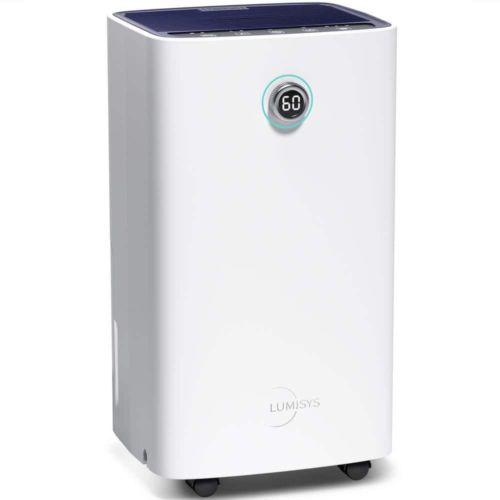 JEREMY CASS 30 pt 2000 sqft Dehumidifier with Bucket with Air Filter 3 Operation Modes Rotating Knob