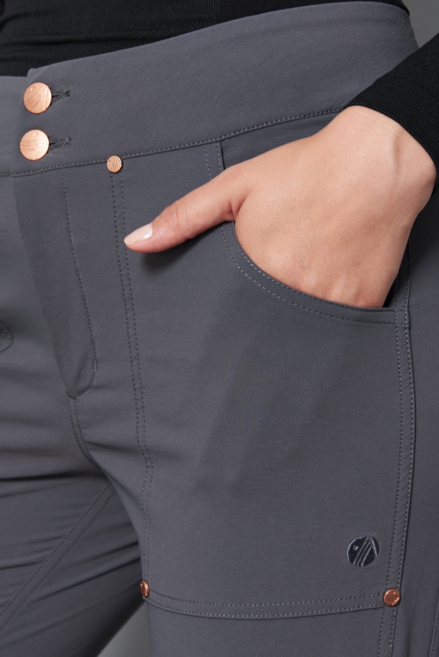 Casual Stroll Pants - Storm Grey