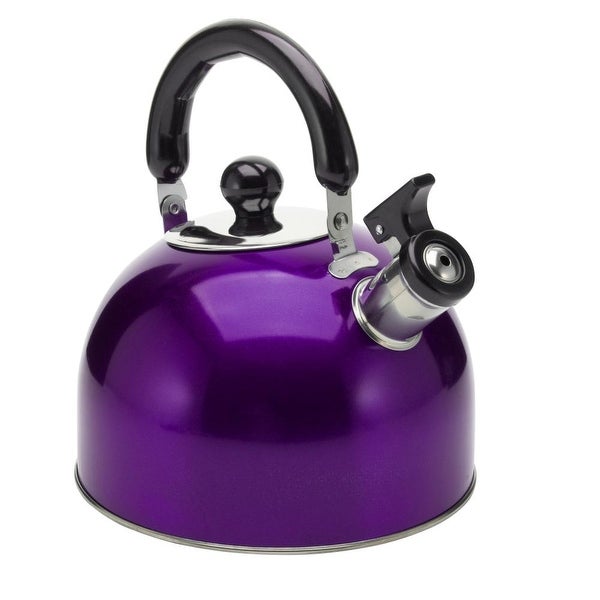 YBM Home Stainless Steel Stovetop Whistling Tea Kettle 3L， Induction Compatible