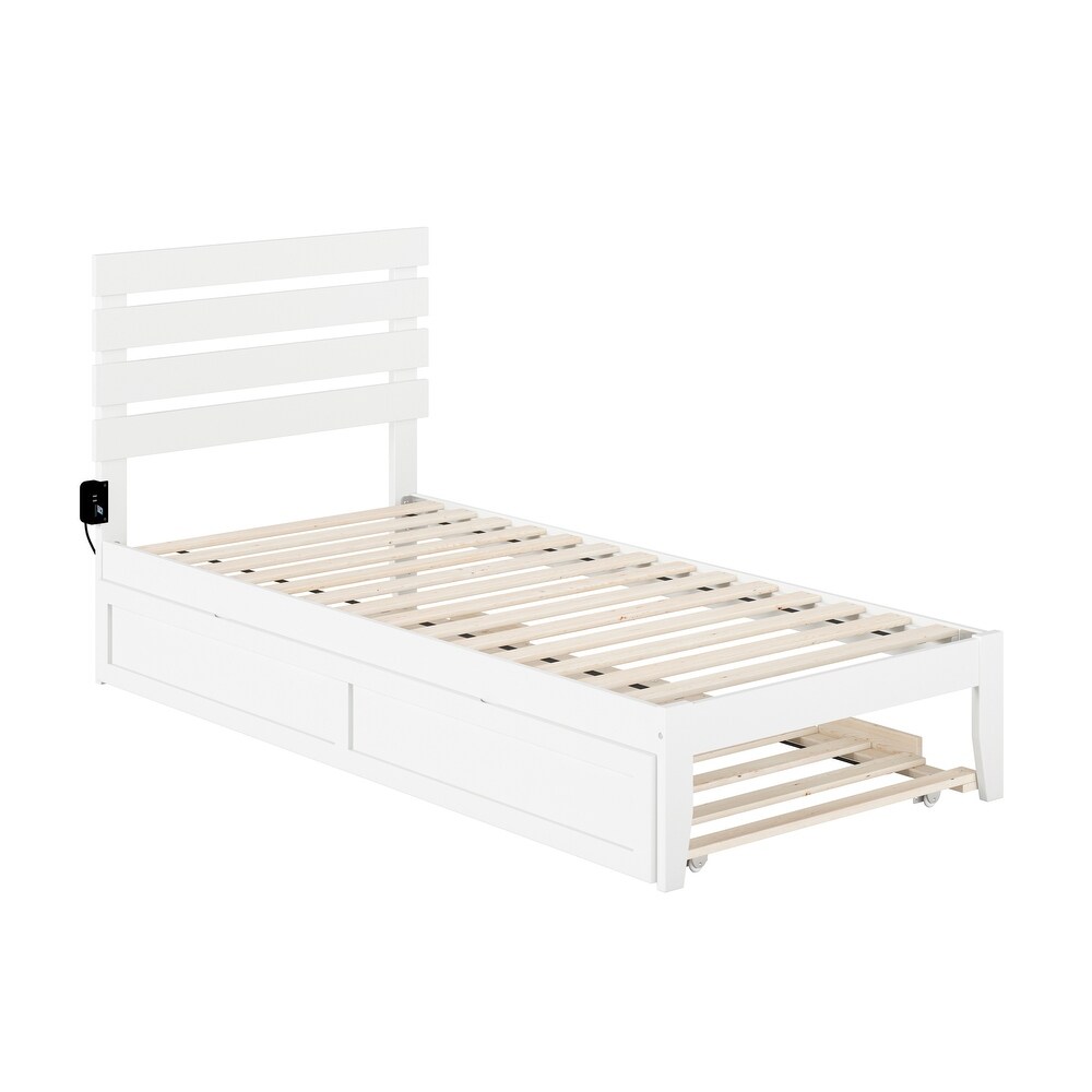 Oxford Bed with Twin XL Trundle