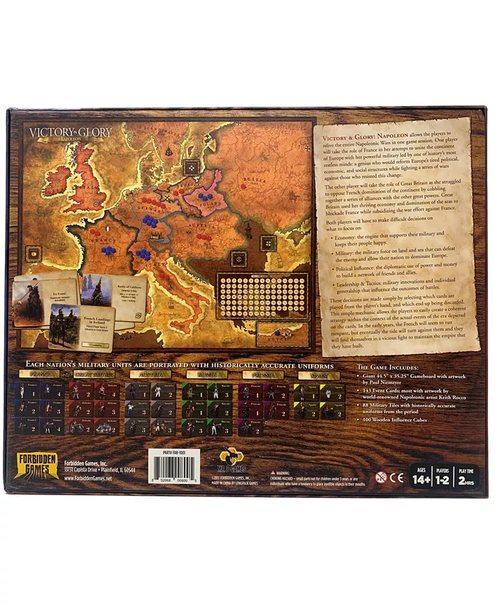 Forbidden Games Victory Glory Napoleon Set  333 Piece