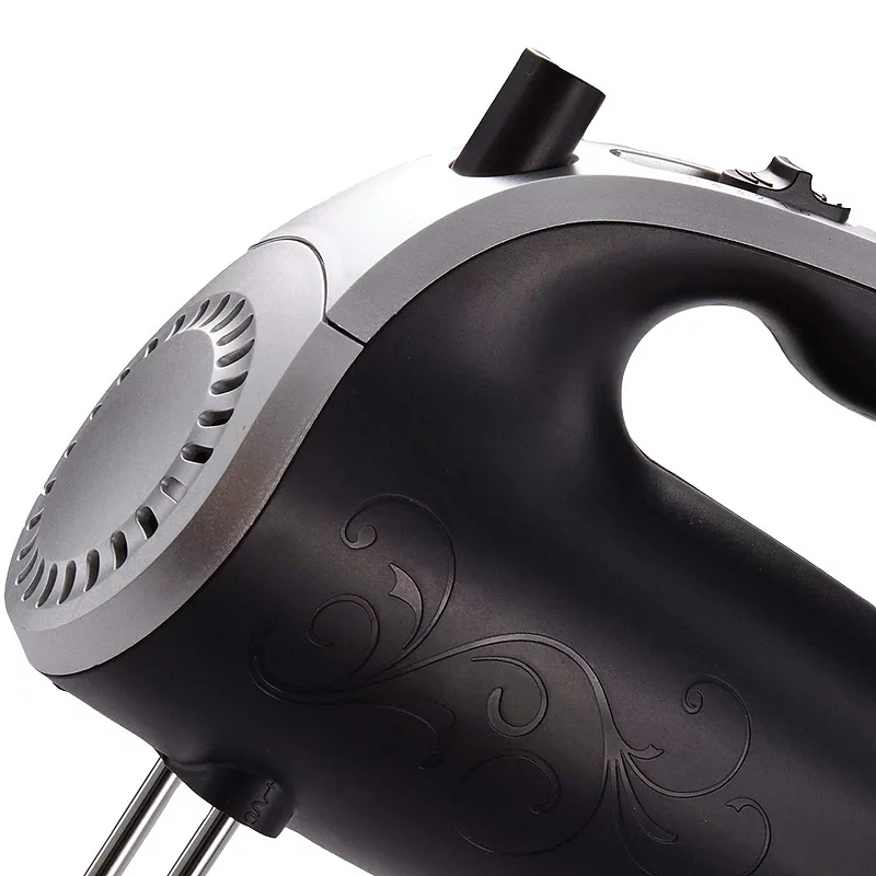 Brentwood HM-44 150 Watt 5 Speed Electric Kitchen Egg Beater Hand Mixer， Black