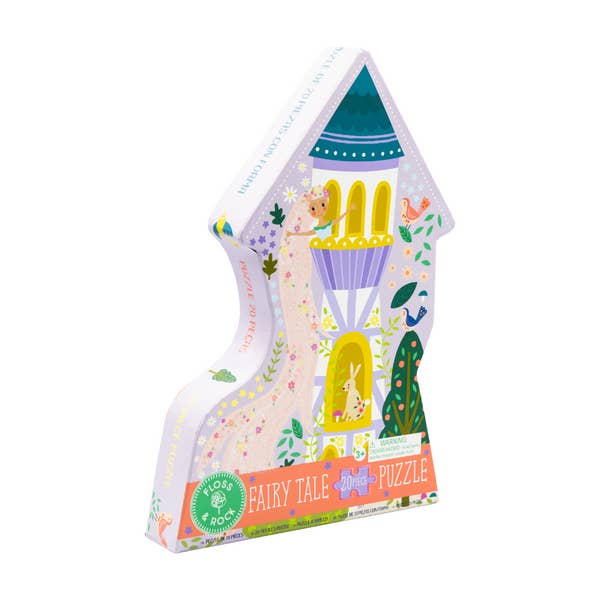 Fairy Tale Castle Shaped Jigsaw - 20 Pieces by Floss & Rock