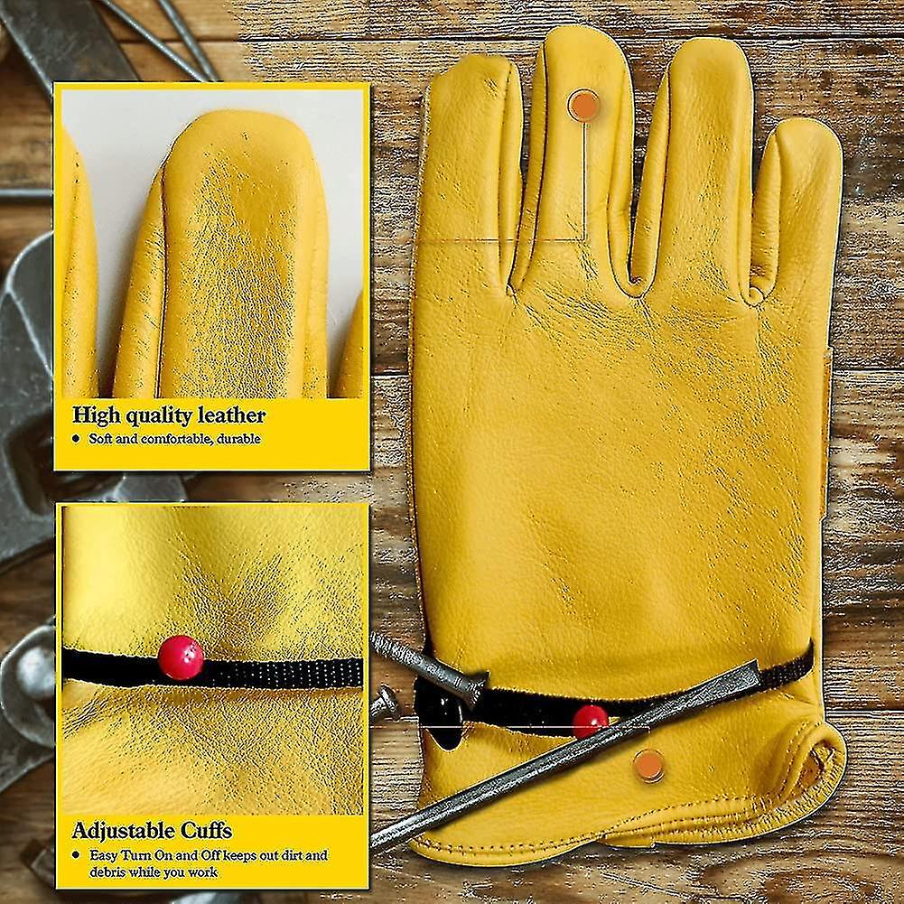 Gardening Gloves For Men And Women， Thorn Proof For Pruning Roses， Premium