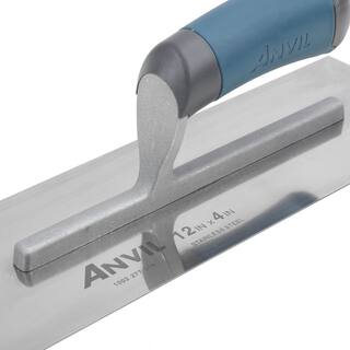 Anvil 12 in. x 4 in. Stainless Steel Trowel 57462