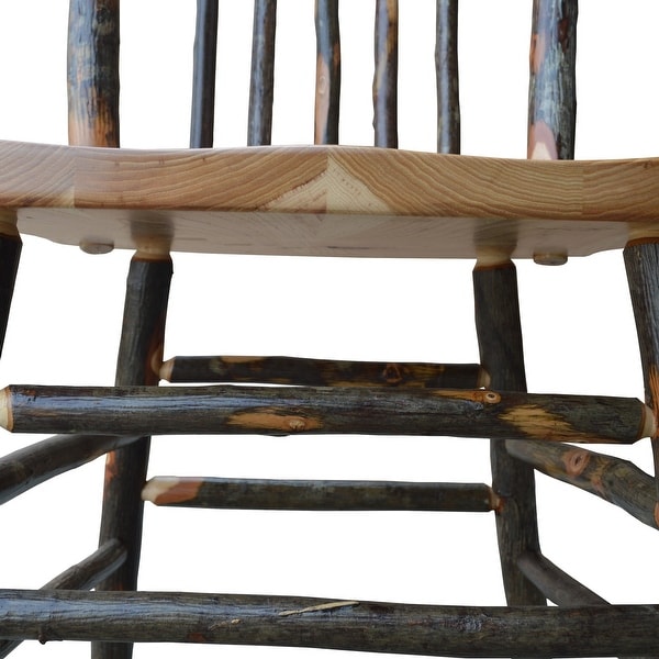 Hickory Panel Back Dining Chair