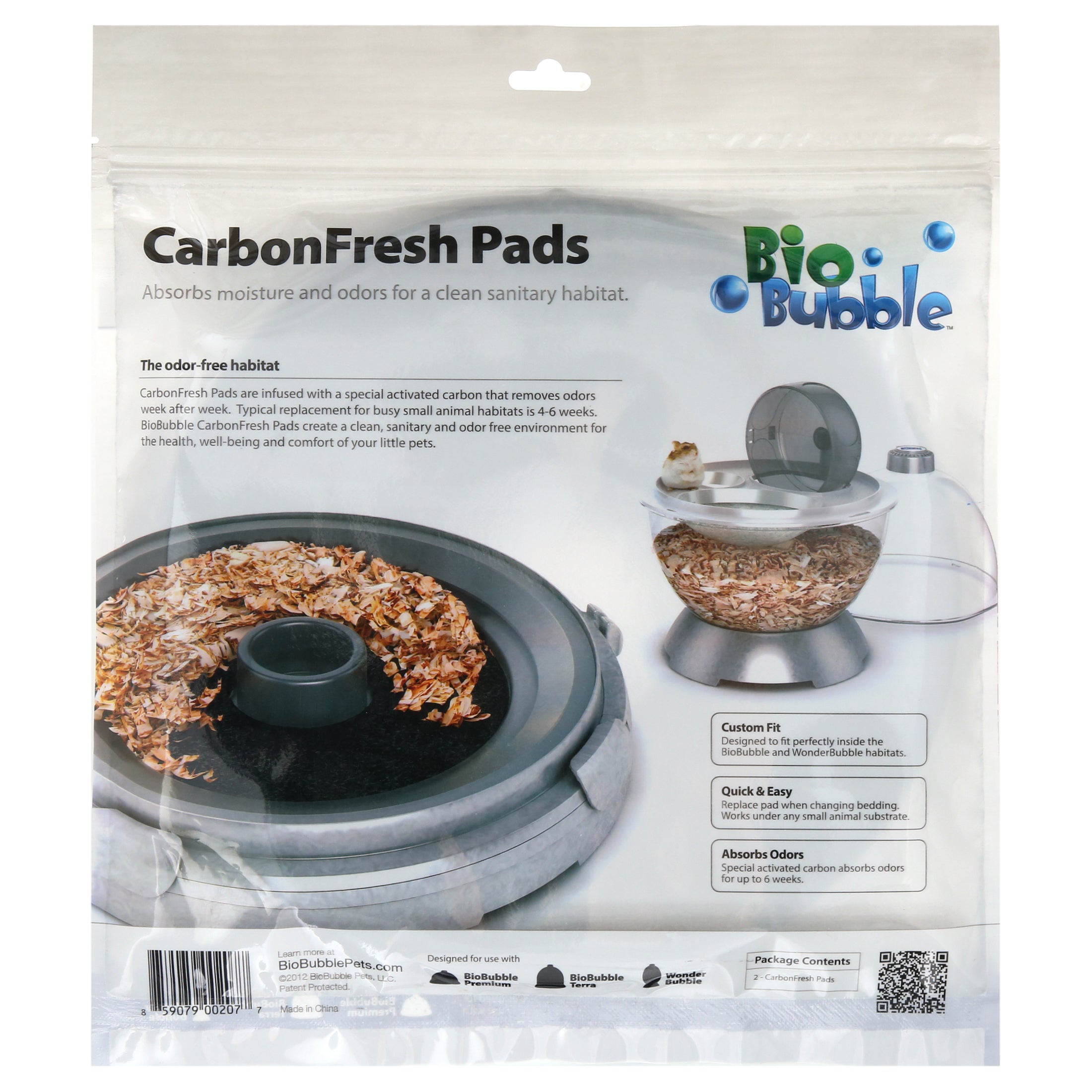 Bio Bubble CarbonFresh Pads， 2 count