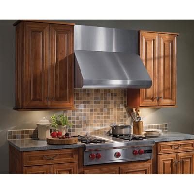 Broan 36-inch E60000 Series Wall Mount Range Hood E6036SSLC