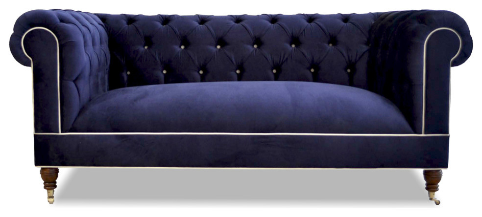 Chester Settee   Traditional   Loveseats   by Haute House  Houzz