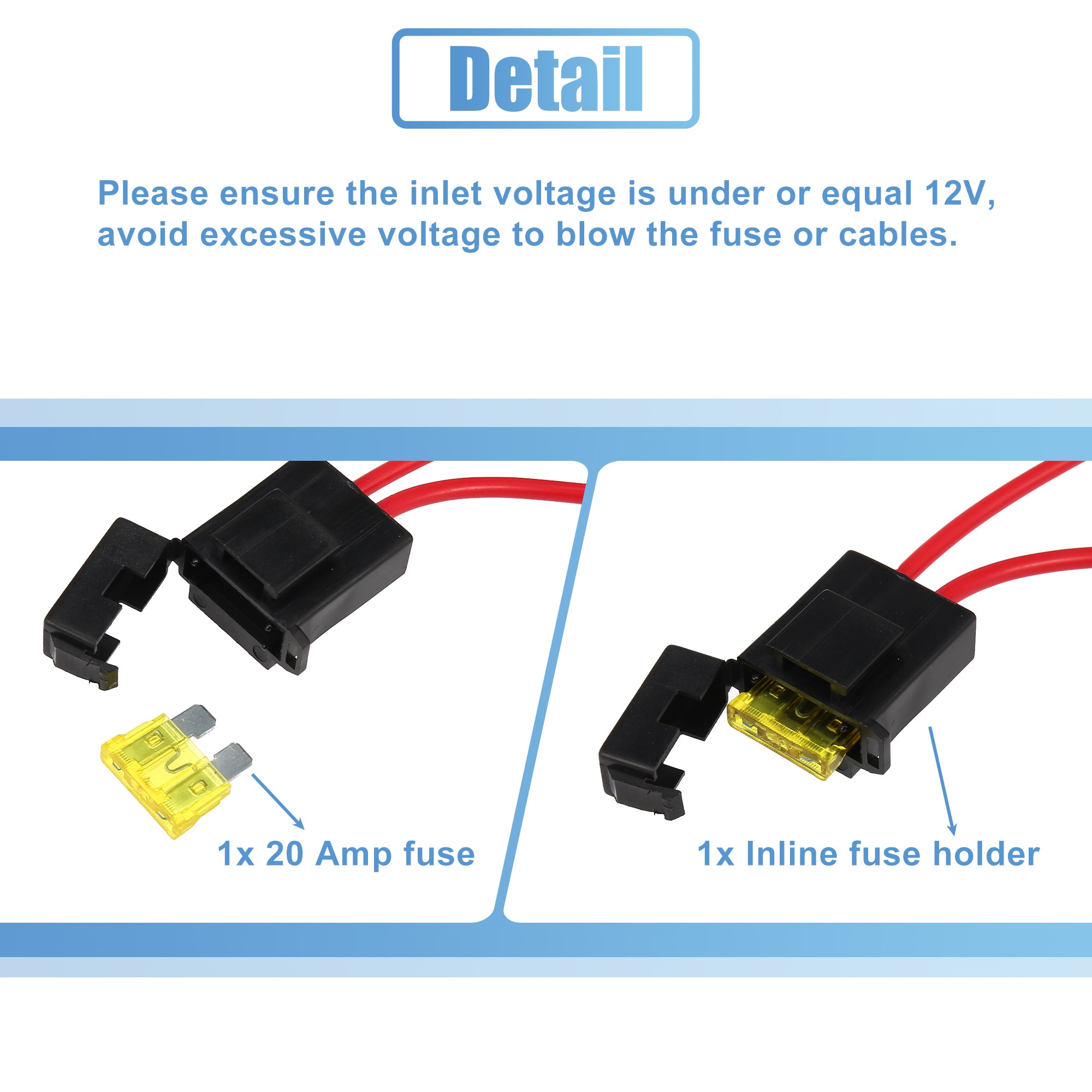 Electric Fan Relay Kit with 185'F on-175'F off Thread-In Probe 40A Radiator Electric Cooling Fan Wiring Kit 1 Set