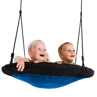 Swing-N-Slide Playsets Blue Nest Swing with Nylon Rope WS 4861