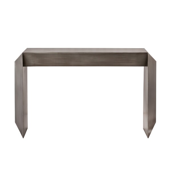 Pasargad Home Katya Antique Finish Iron Console Table - W12