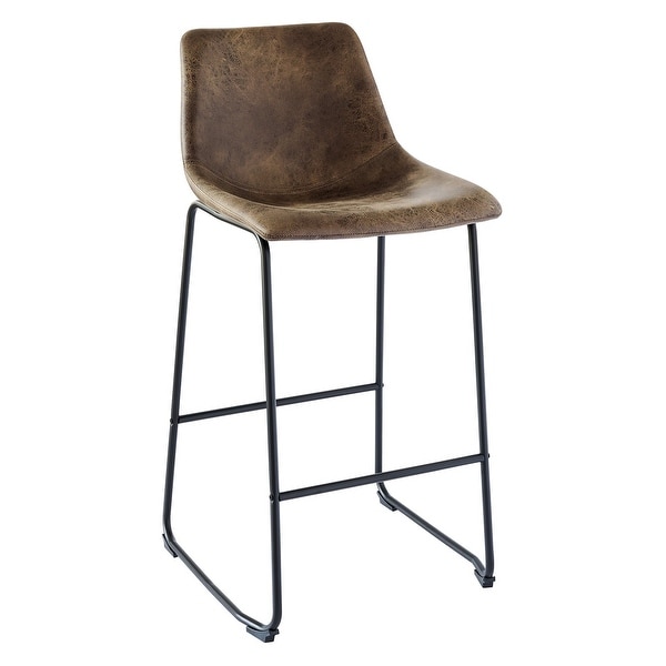 Collins 29 in. Upholstered Barstool - Set of 2