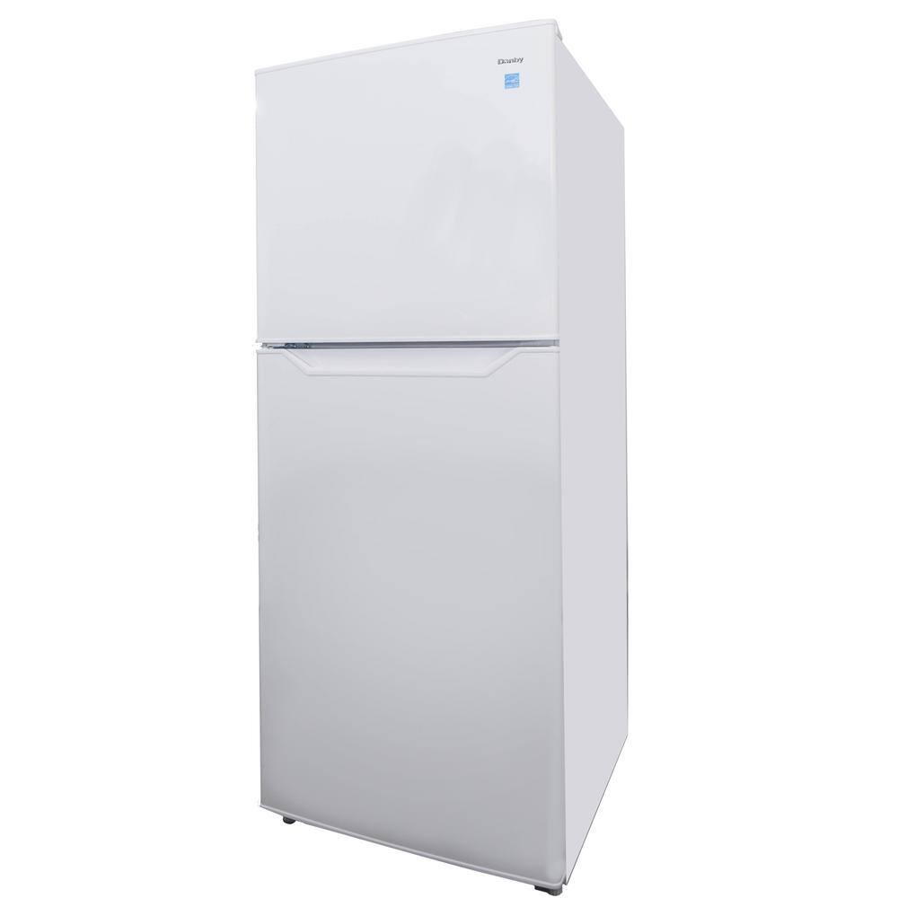 Danby 11.6 cu. ft. Built-in Top Freezer Refrigerator in White Counter Depth DFF116B1WDBR