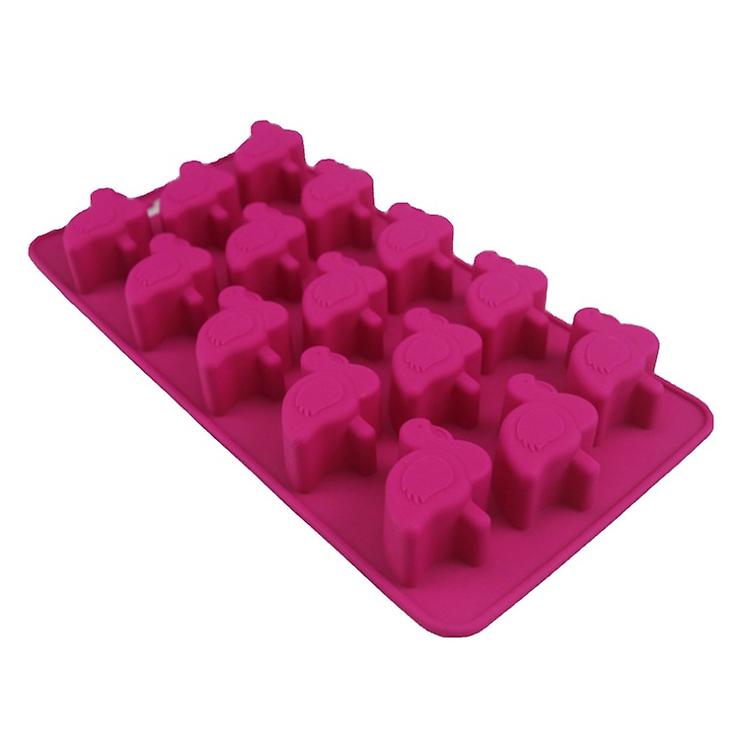 Silicone unicorn ice cube tray