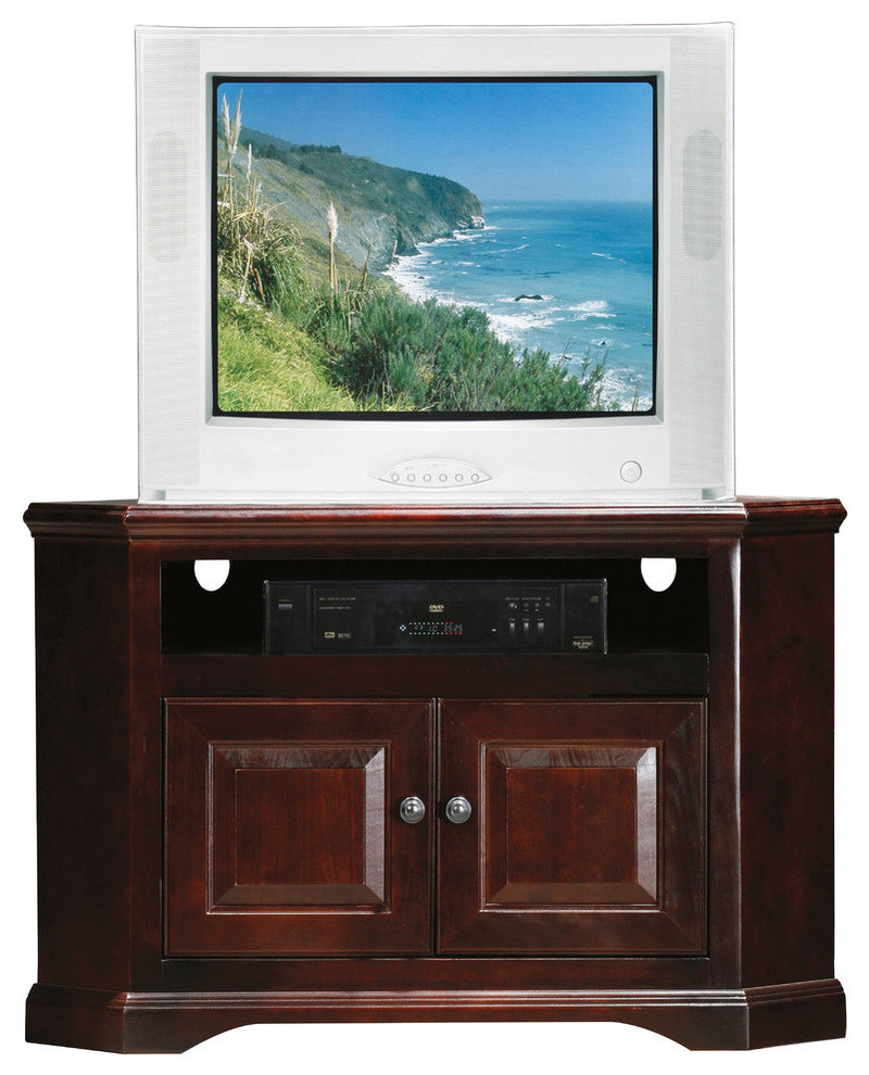 Eagle Furniture 41 quotSavannah Corner Entertainment Console   Transitional   Entertainment Centers And Tv Stands   by Eagle Furniture  Houzz