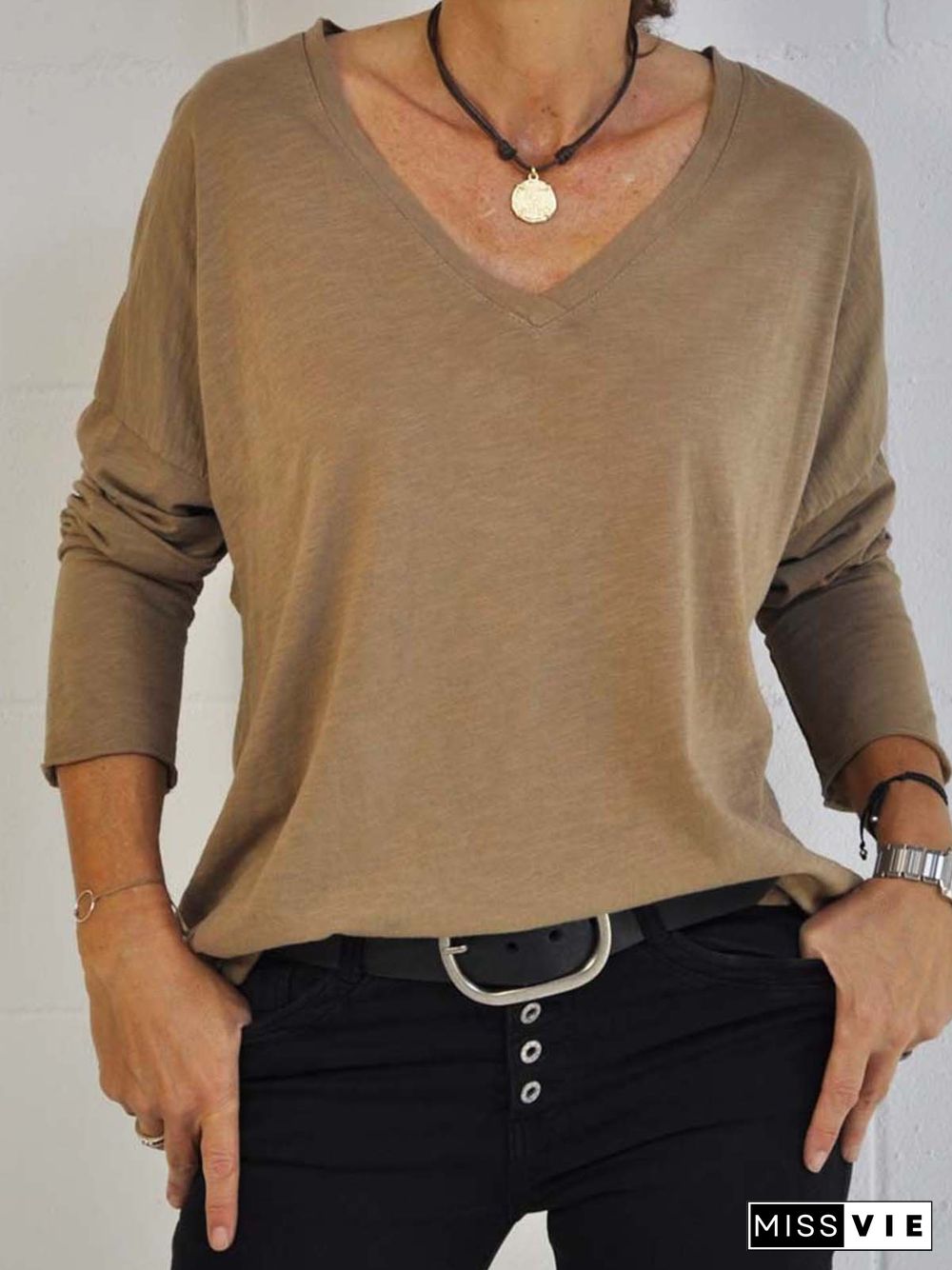 Casual Long Sleeve T-shirt