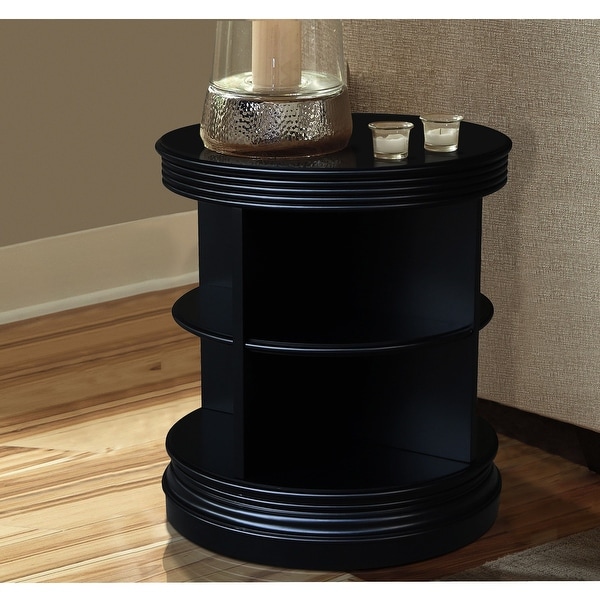 Library Round End Table