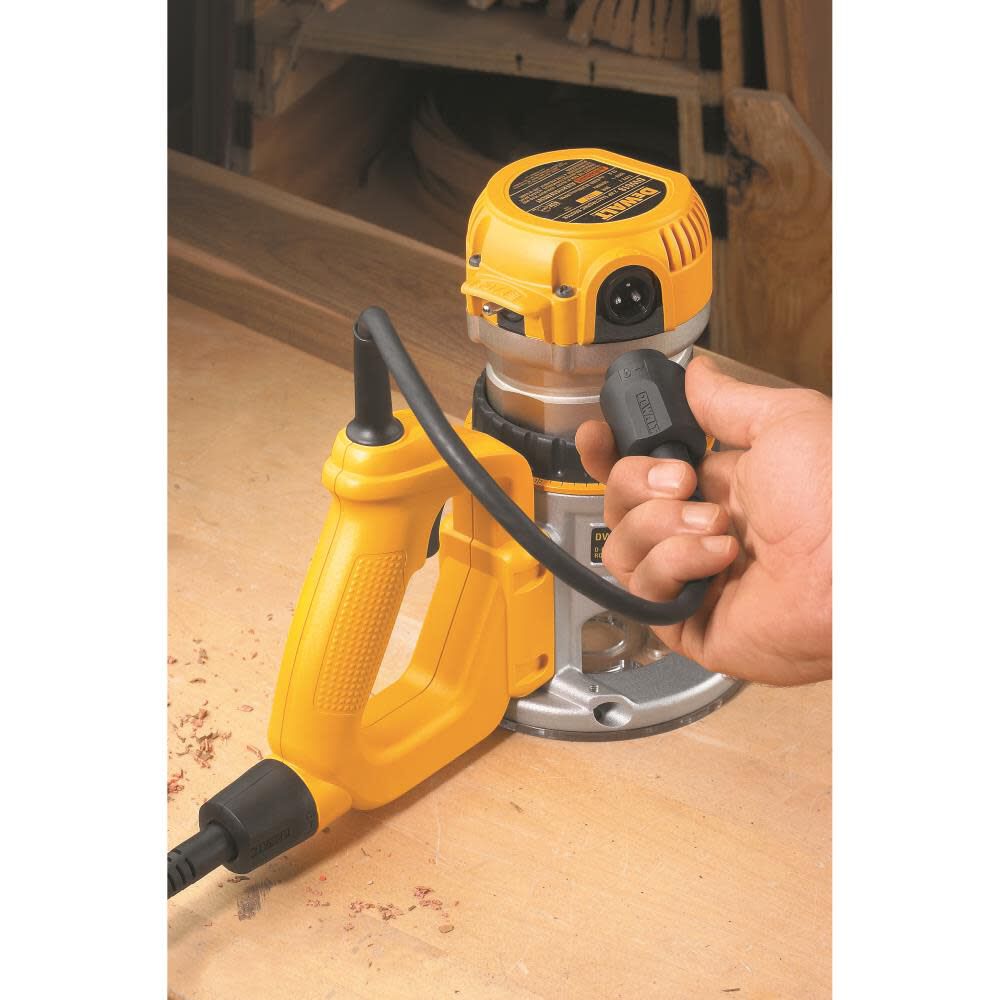 DW 2.25-HP Variable Speed Fixed Corded Router DW618D from DW