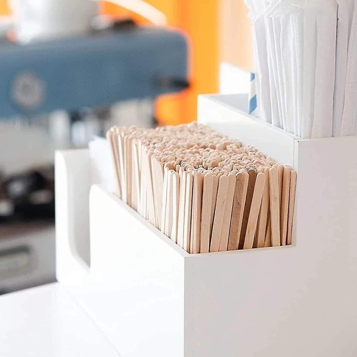 Coffee Stir Sticks， 200pcs Wooden Stirrers For Coffee， Tea， Milk， Juice， Diy Crafts，7.5 Inch