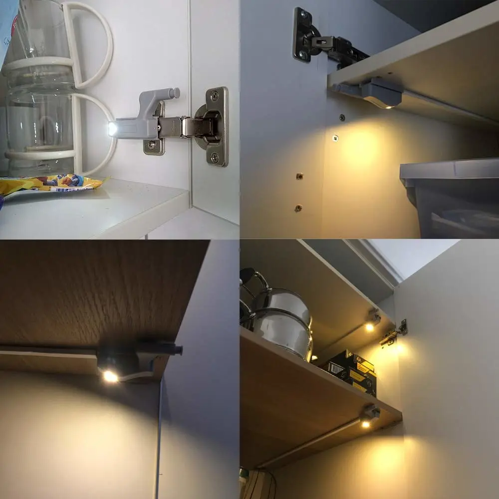 🔥Factory Clearance Sale With 50% Off🔥LED Hinge Light Wardrobe Do
