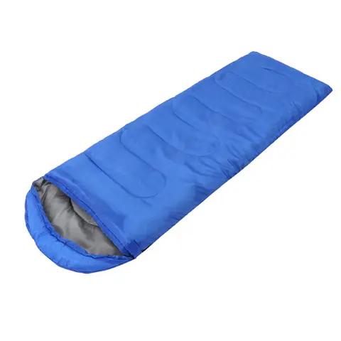 Wholesale outdoor travelling sleeping bags cheap human shape liner cotton emergency hiking camping sleeping bag