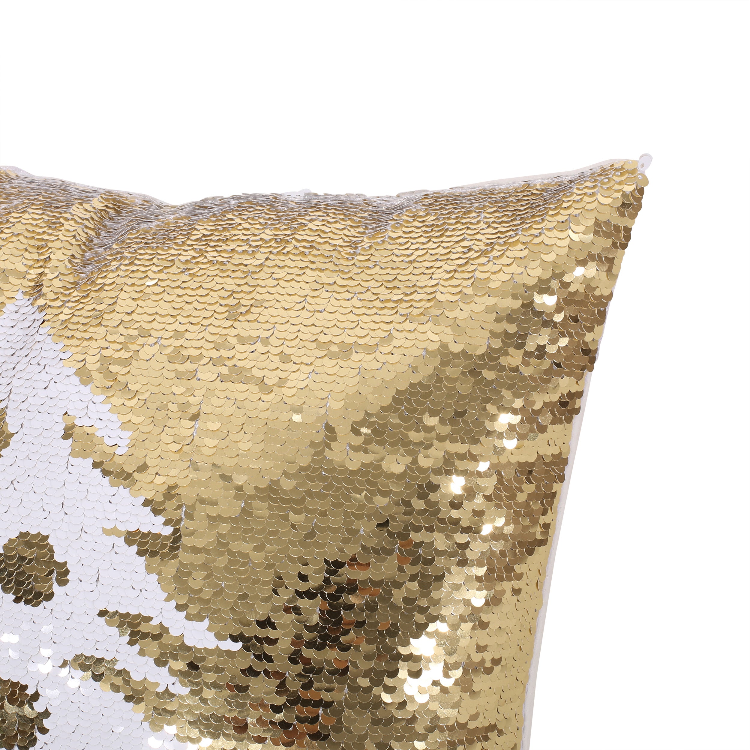 Krosp Glam Sequin Christmas Throw Pillow Cover