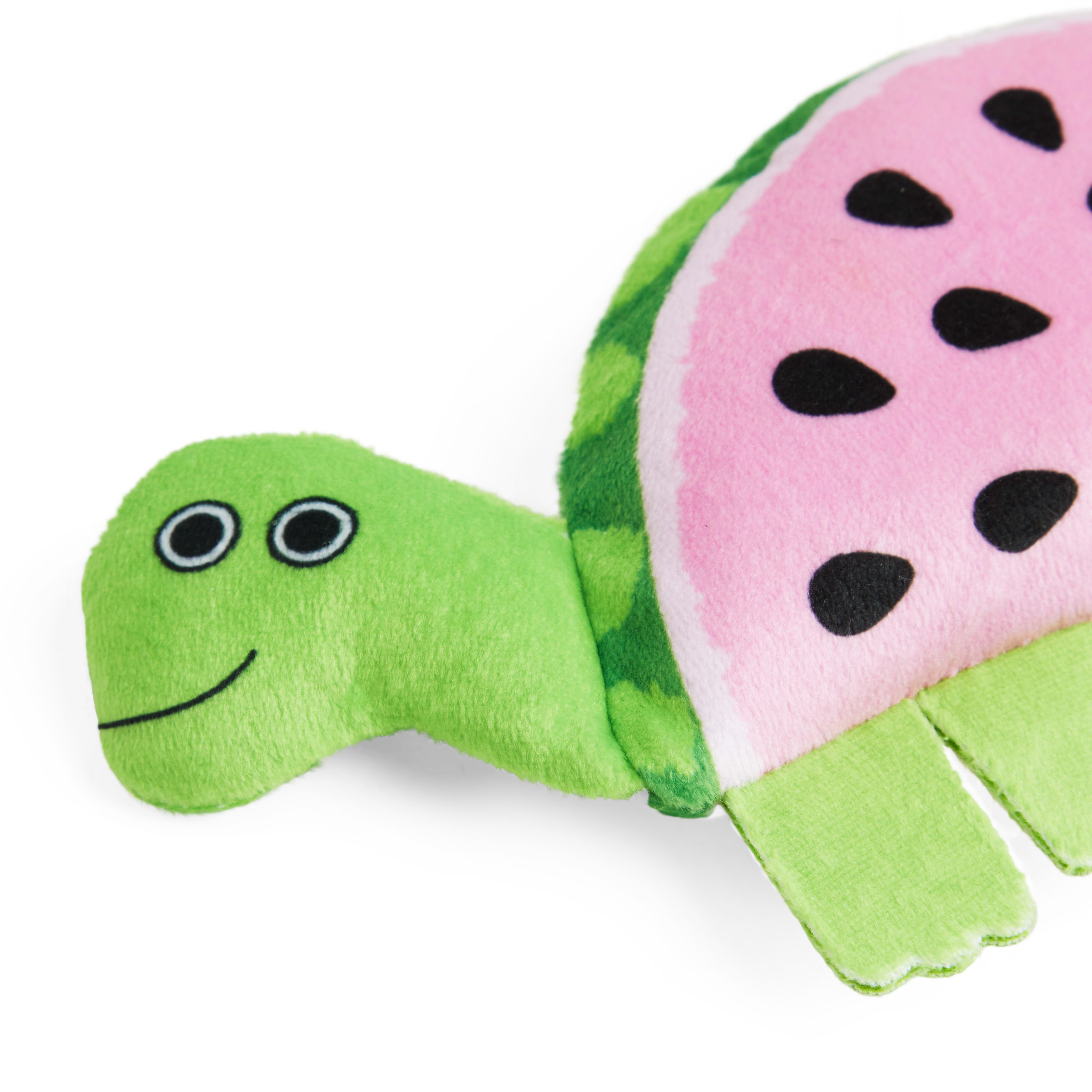 Petco Watermelon Turtle Dog Toy， Small