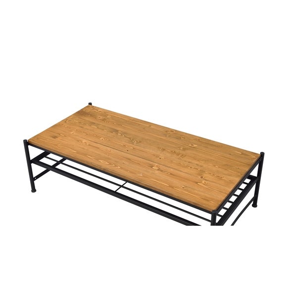 ACME Kande Coffee Table in Oak and Black