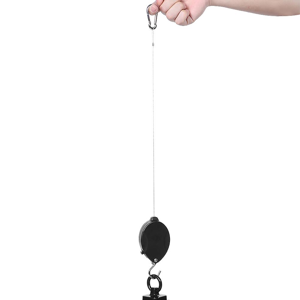 Retractable Hanging Hook Basket Pull Down Hanger Garden Plant Pot Hooks