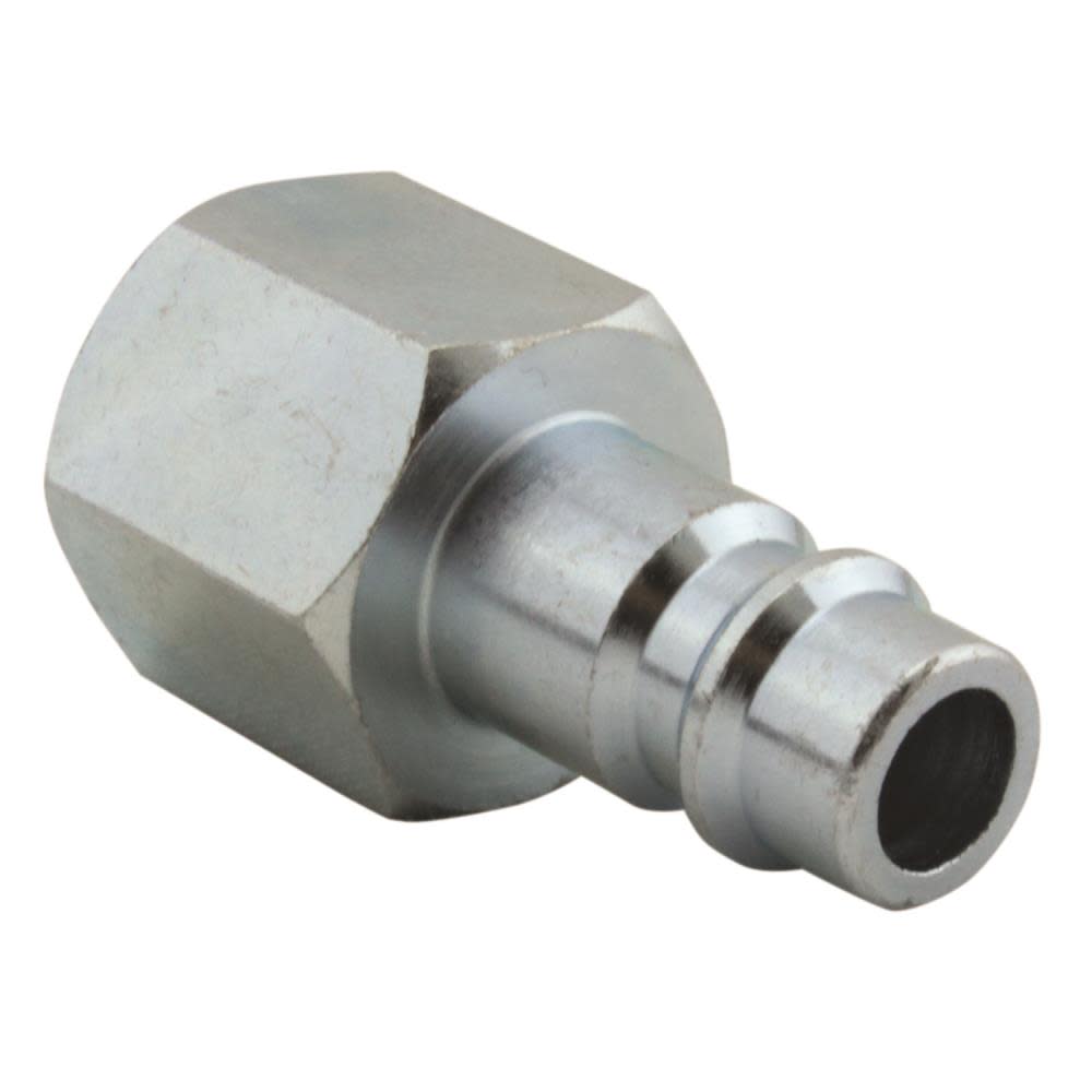 Milton® S-763-1 3/8 FNPT HIGHFLOWPRO™ V-Style/European Interchange Steel Air Plug Fitting (High Volume Low Pressure Application) ;