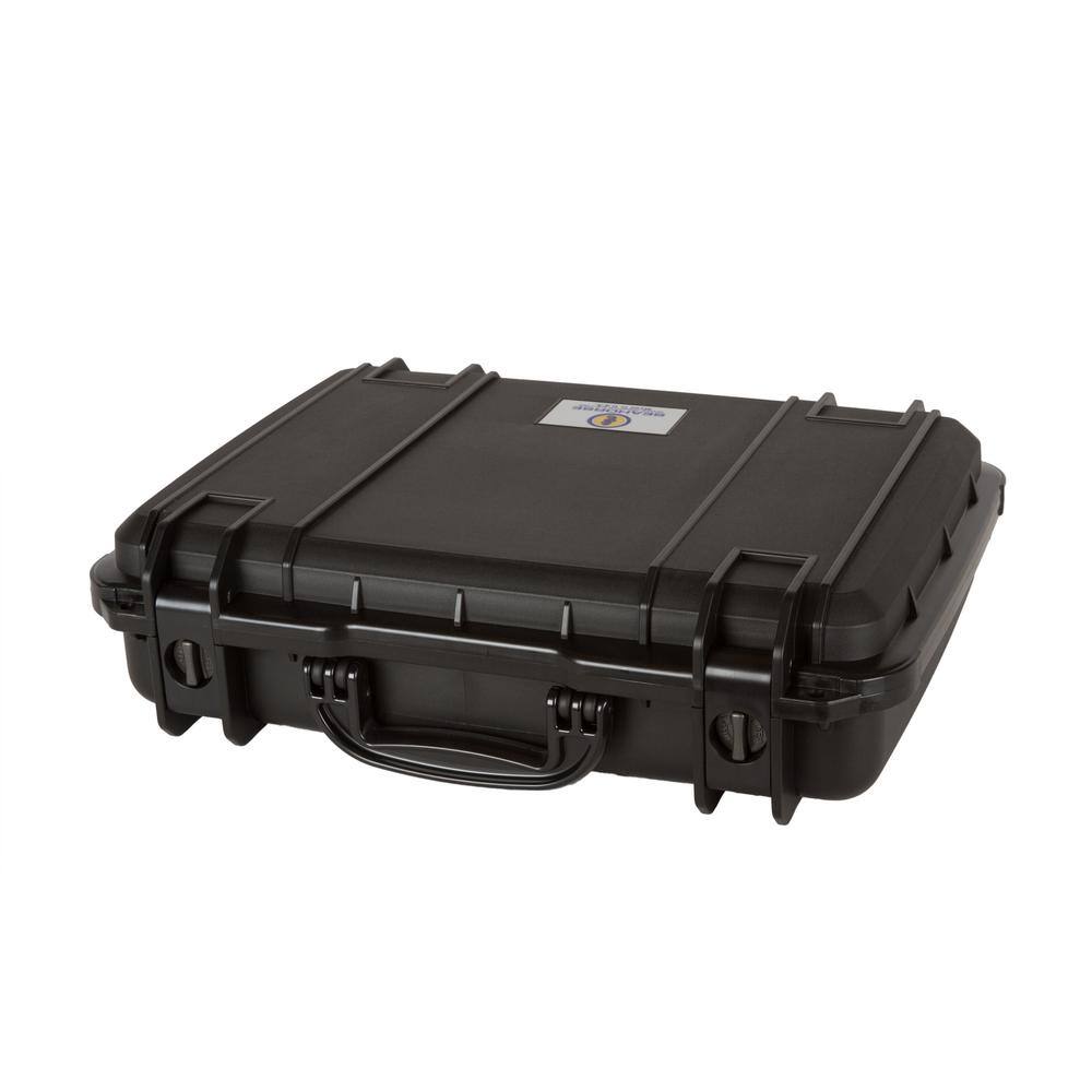 Seahorse 15.53 in. Watertight Tool Case in Black 710BK