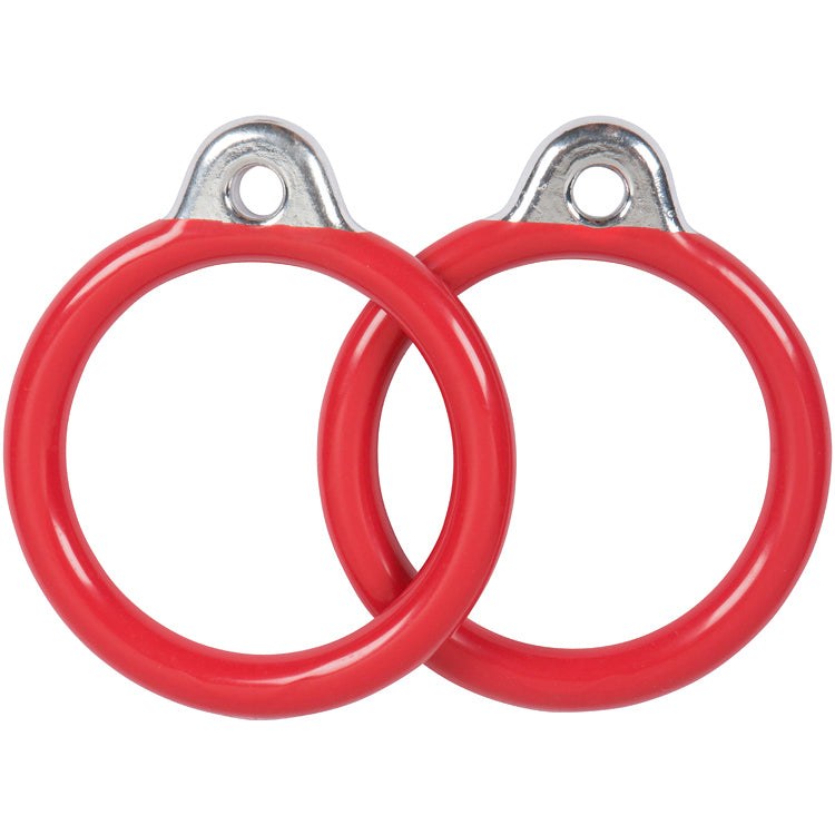 Swing Set Stuff Inc. Commercial Round Trapeze Rings (Red)