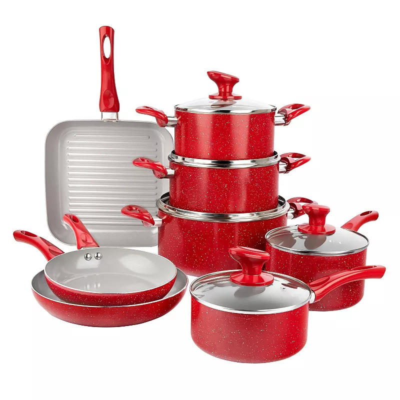 Granitestone Diamond Farmhouse 13-pc. Nonstick Cookware Set