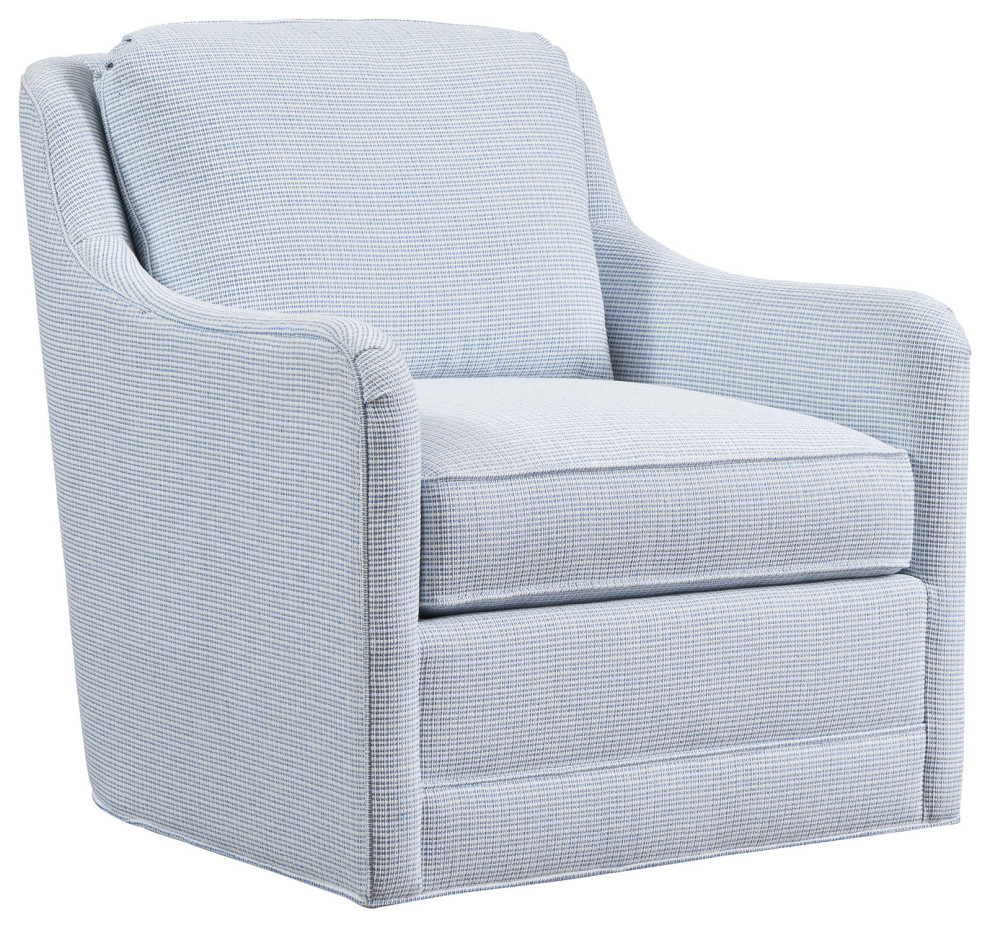 Glennhaven Swivel Chair   Transitional   Armchairs And Accent Chairs   by Lexington Home Brands  Houzz