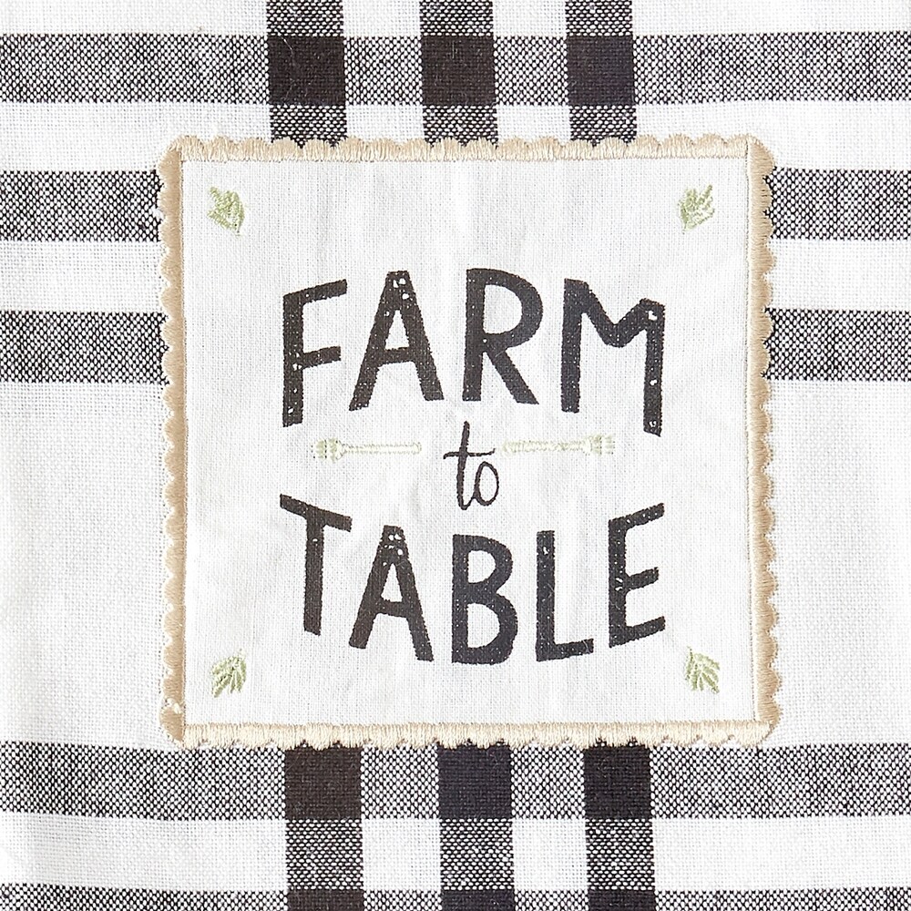 DII Home Sweet Farmhouse Kitchen Textiles  18x28\