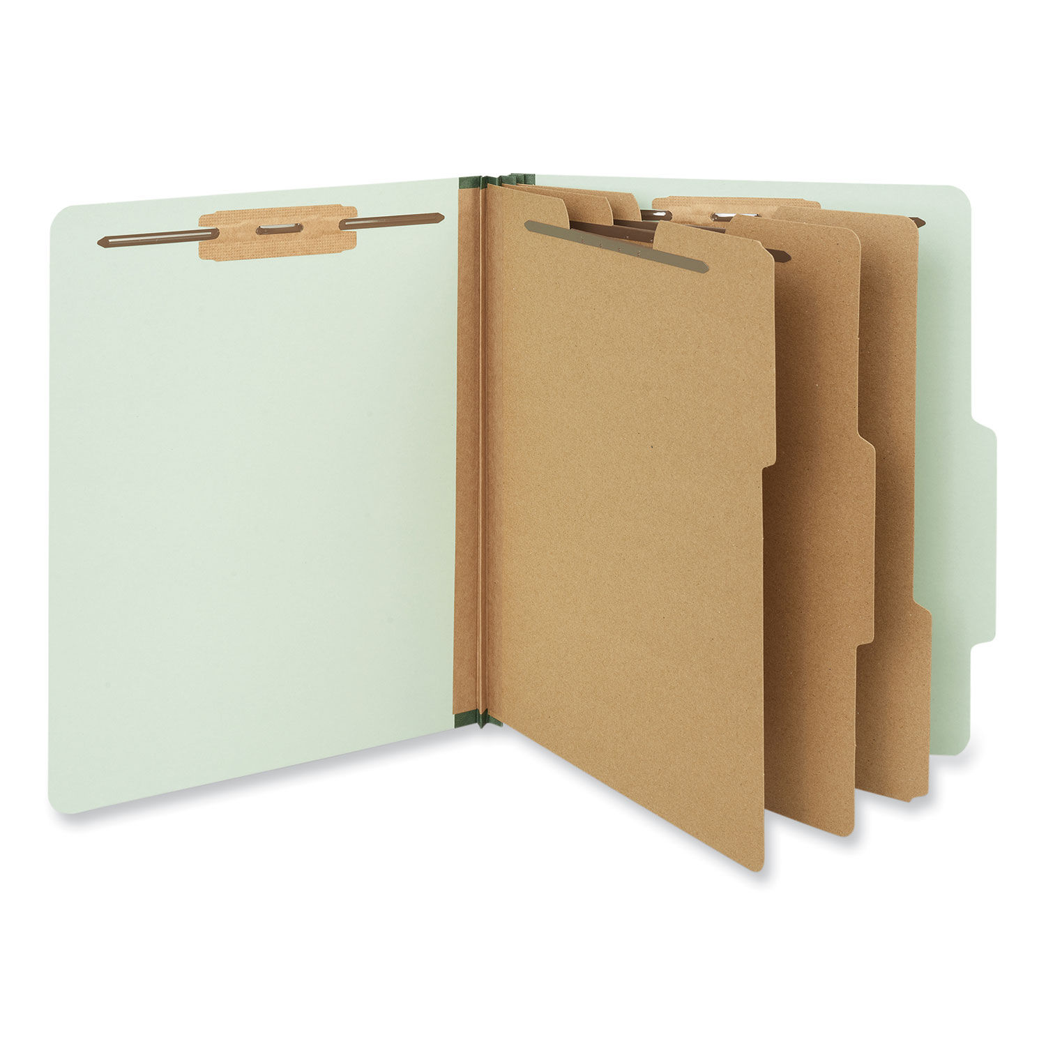 Eight-Section Pressboard Classification Folders by Universalandreg; UNV10293