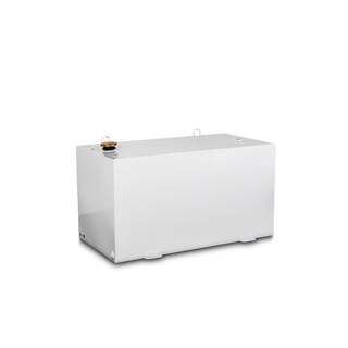 Delta Rectangular Steel Liquid Transfer Tank in White 484000