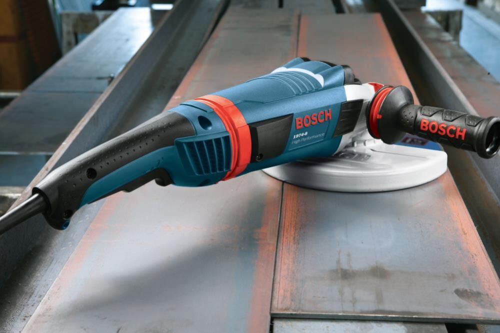 Bosch 7 In. 15 A High Performance Large Angle Grinder 1974-8 from Bosch