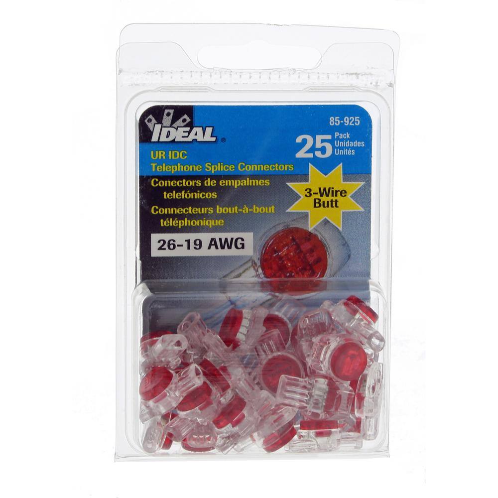 IDEAL Insulation Displacement Wire Connectors (25-Pack) 85-925