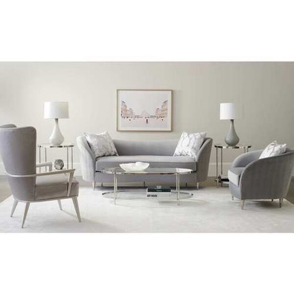 Farrah Gray Velvet Sofa